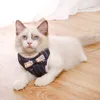 Bowknot Cat Harness and Leash Set Adjustable Puppy Harness Cat Lead Leash Clothes Vest Nylon Mesh Kitten Collar Cat Accessories 2