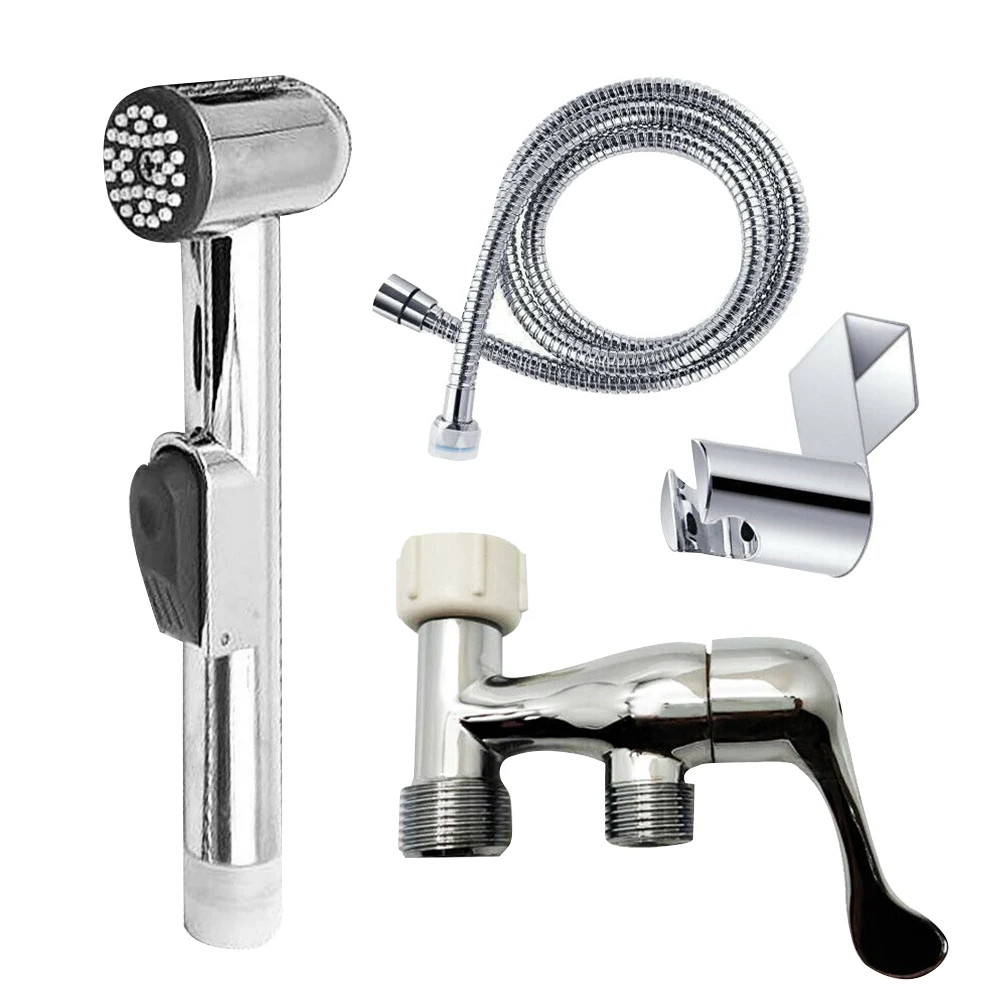 

Wash Device Leakproof Hose Hanger Bracket 7/8inch Adapter Handheld Hanging Toilet Bidet Set Shower Spray Bathroom Nozzle Head