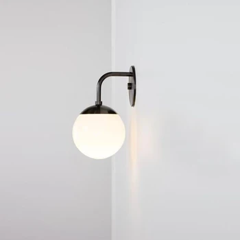 

nordic lampen industrieel glass ball living room restaurant LED pendant lights industrial lamp hanging ceiling lamps