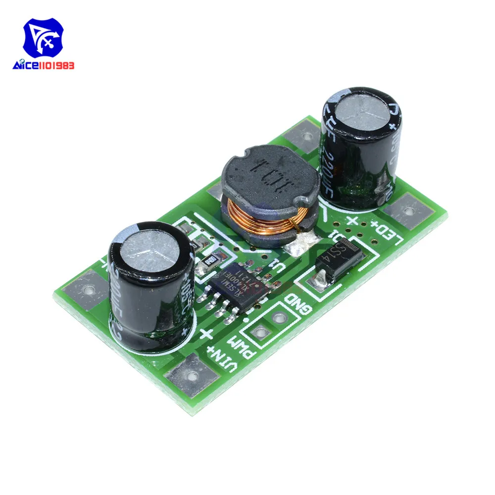 Diymore DC 5 35 в 700 мА 3 Вт/350 1 Вт Светодиодный PWM драйвер светильник диммер понижающий