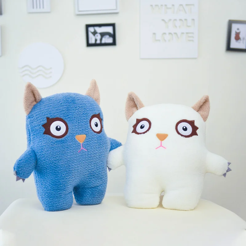 Персонажи из мультфильма Instagram, каваи peluche diable en peluche poupee pour enfants bebe doux mignon oreiller coussin