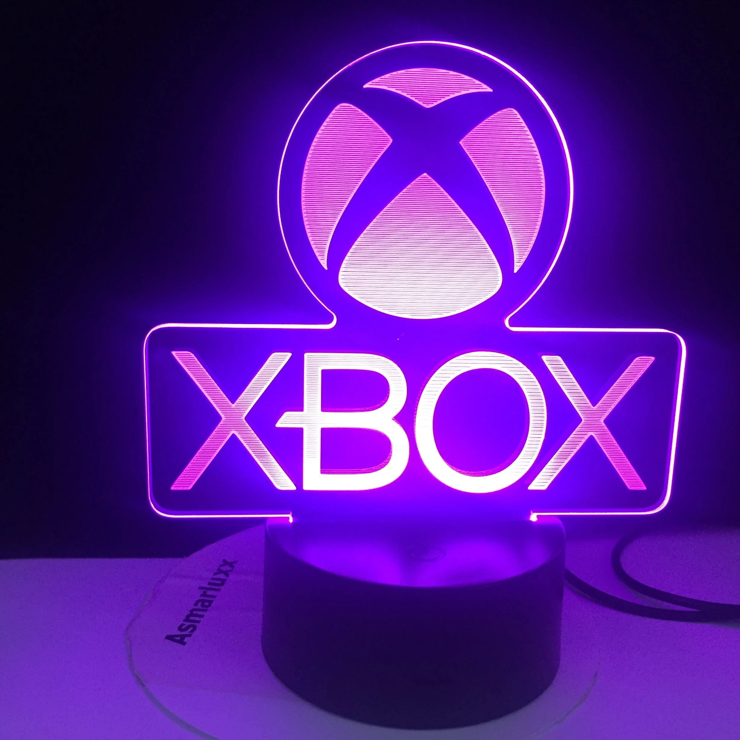 Игра XBOX Домашняя игра лучший подарок для мальчика светодиодный ночсветильник USB