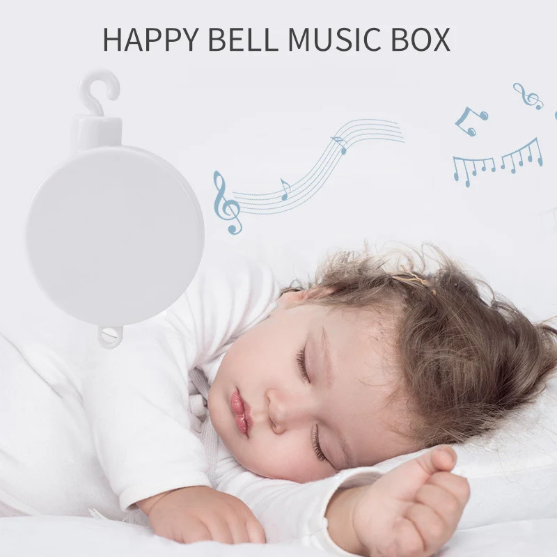 newborn infant toddler baby toys 0-12 months for children kids boys girls on bed bell electric cribs mobile musical box rattles