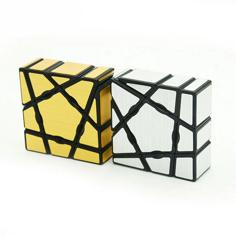 Abnormity Magic Ghost Speed Cube Ultra-Smooth Twist Puzzle Cube-Black Backgrond