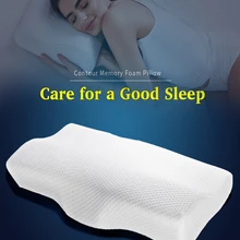 Orthopedic-Pillow Neck-Protection Health-Cervical-Neck Butterfly-Shaped Size Bed 60 Memory