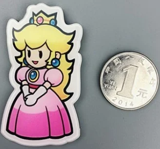 1/12 Pcs Super Mario Fridge Sticker Child Student Birthday Gift Fridge Sticker Message Sticker Sticker Home Decoration - Цвет: Princess