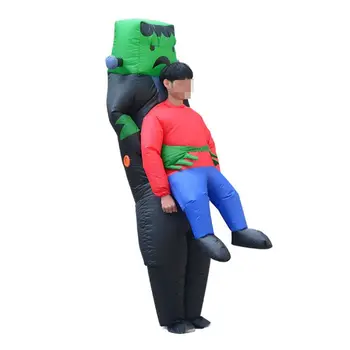

Inflatable Hold me Costume Adults Funny Blow up Outfit Halloween Dress Jumpsuit