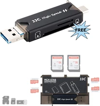 Aliexpress - JJC USB 3.0 SD Micro SD Card Reader + Memory Card Case Storage Holder Wallet Organizer for SD SDHC SDXC Micro SDHC Micro SDXC TF