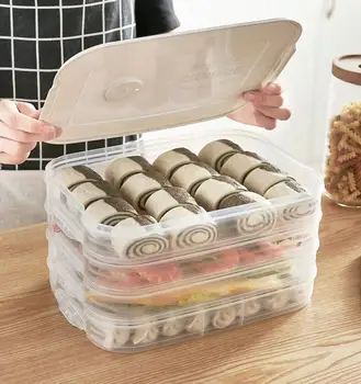

Transparent PP Kitchen Storage Box Bean Storage Box Containers Containers for Household Sealed Food