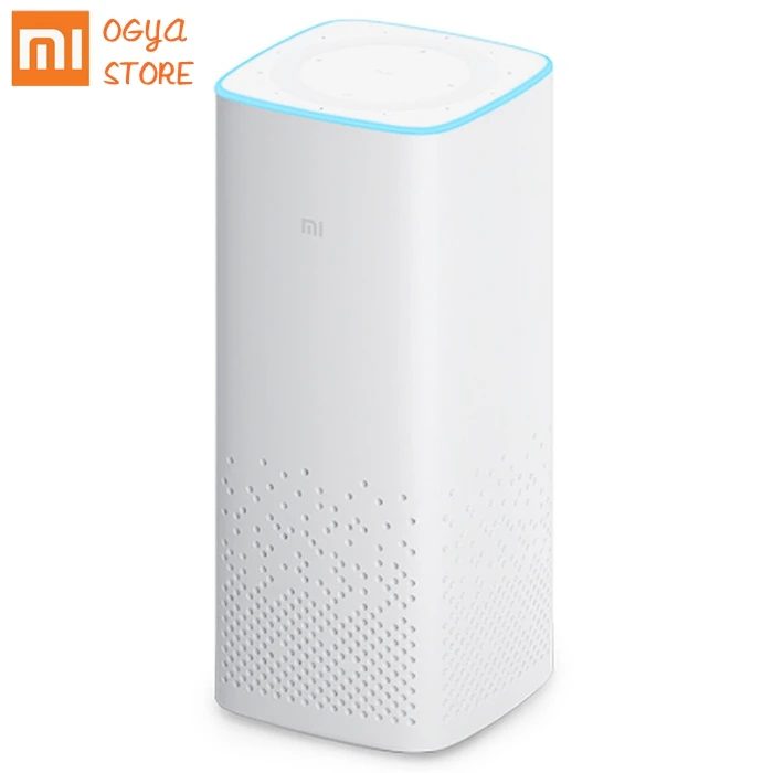 Динамик Xiaomi MI AI Wi Fi bluetooth голосовое дистанционное управление Портативный Умный