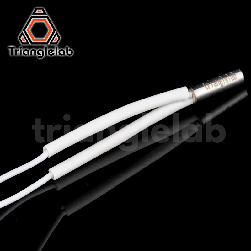 Cartucho de Impressora 6x20 mm 24 12 60w com Cabo 100cm para v6 Hotend Vulcão Mk8 Mk9 Cr10 Ender Trianglelab3d - Imagem 4