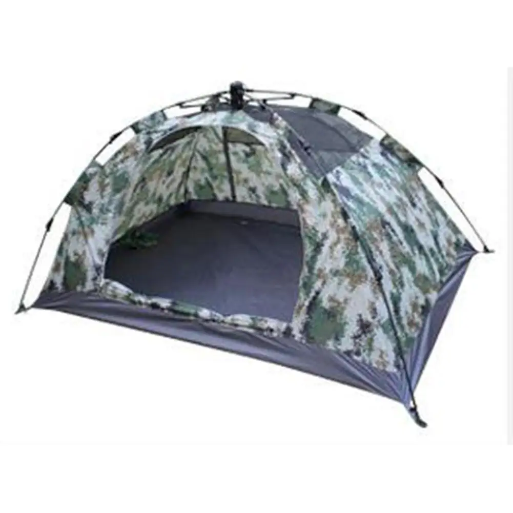 

Outdoor Camouflage Double Camping Tent Waterproof Double-layers Easy Set-Up Tent