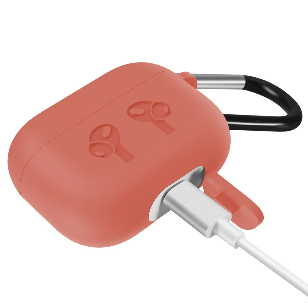 Мягкий силиконовый чехол для Airpods Pro сумка для наушников сумка Противоударный наушник анти-потеря чехол для Air Pods Pro Аксессуары