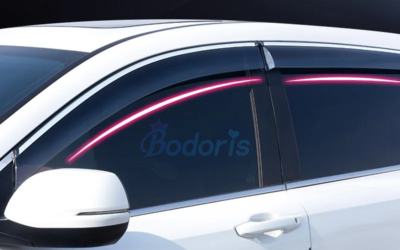 Для Honda CRV CR-V CR V 2007 2008 2009 2010 2011 оконный внешний козырек, солнцезащитный козырек от дождя, дефлектор, аксессуары для стайлинга автомобилей