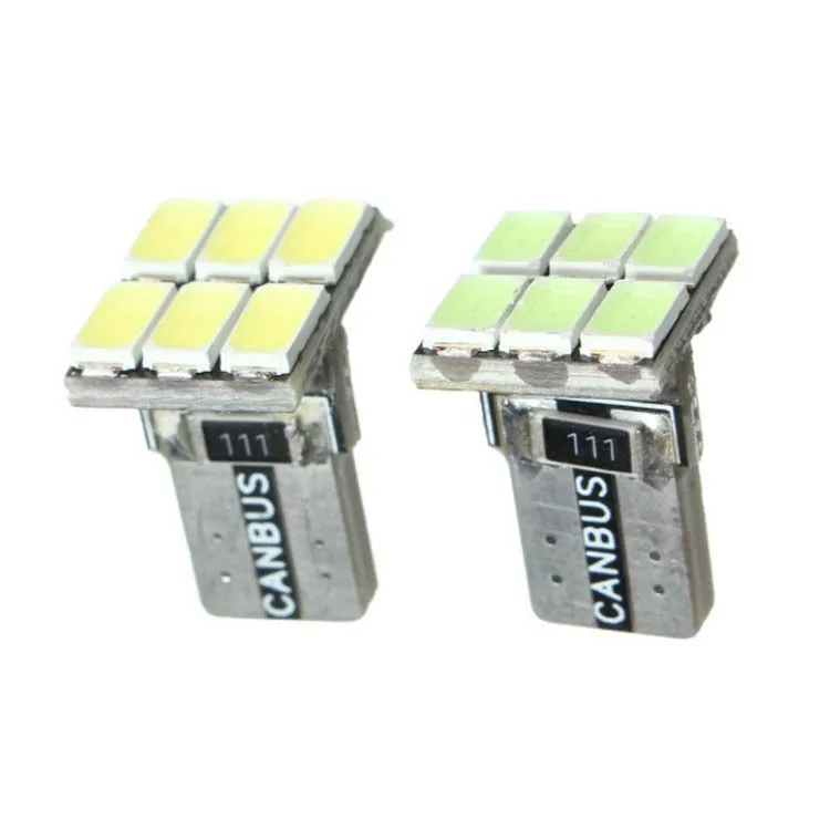 

Star Yao T10W5W Decoding 6SMD5630 Width Lamp AliExpress License Plate Light Reading Light Decoding Anti-Alarm