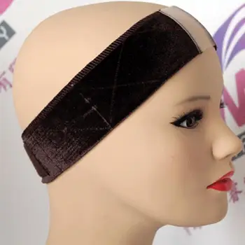 

Women Velvet Wig Accessories Grip Scarf Headband Adjustable Fastener Hair Band Solid Color Comfortable Wig Accessory Headband