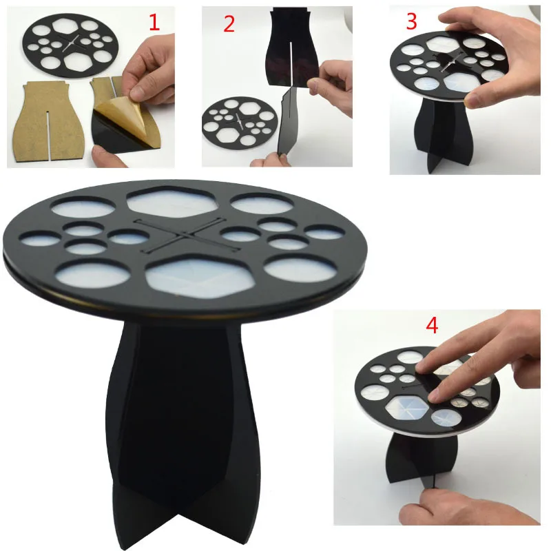 

14Hole Make Up Brush Set Dry Rack Drying Brushes Shelf Multifunction Stand Display Cosmetic Clean Tool Wash Makeup Brush Holder