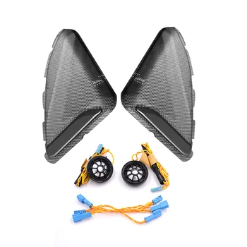 

Front tweeter grid cover trim fit for BMW G05 X5 treble speaker trump HiFi loudspeaker lid audio trumpet head hron shell case