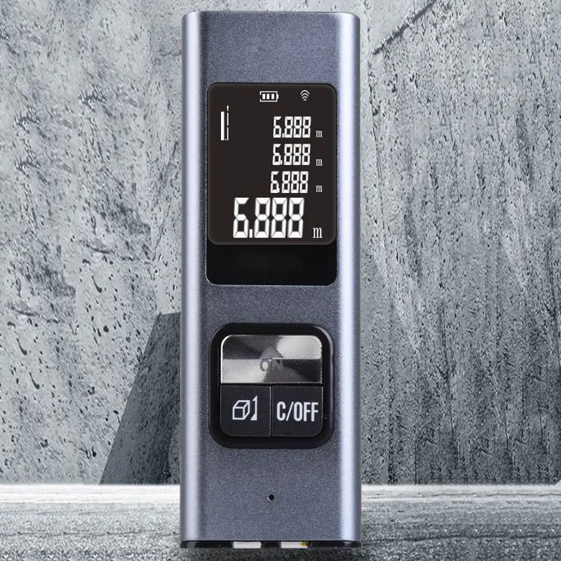 Portable Rechargeable Laser Rangefinder 40M Laser Distance Meter Range Finder Portable Rechargeable Laser Rangefinder 40M Laser Distance Meter Range Finder