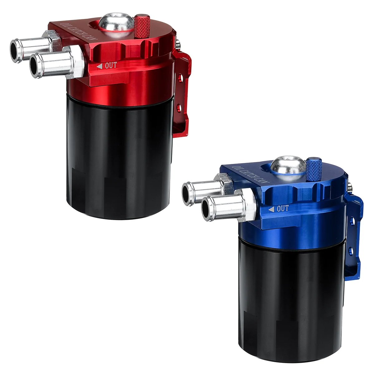 Autoleader 300 мл алюминиевое моторное масло для автомобилей Catch Can Kit сепаратор воздуха и масла баллон баффled резервуар с фильтром Dip Stick