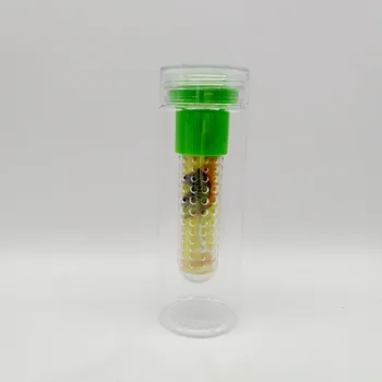 

Production as Plastic Fruit Cup 750ML Flat Lid Fruit Juice Cup Customizable Single Layer Tritan Plastic Cup