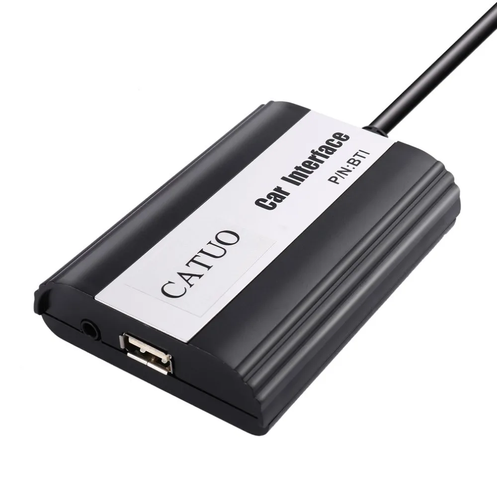 Catuo 3,5 мм AUX Вход CD качество звука беспроводной проигрыватель Streamimg Bluetooth музыка и Hands-free автомобильный интерфейс для автомобиля VOLVO