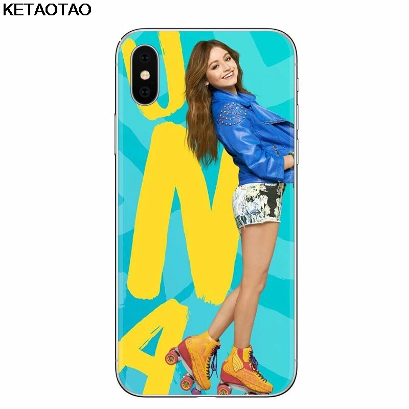 KETAOTAO Soy Luna чехол для телефона s для iPhone 4S SE 5C 5S 6S 7 8 Plus X XS XR 11 Pro Чехол кристально чистый мягкий TPU чехол s - Цвет: Серый