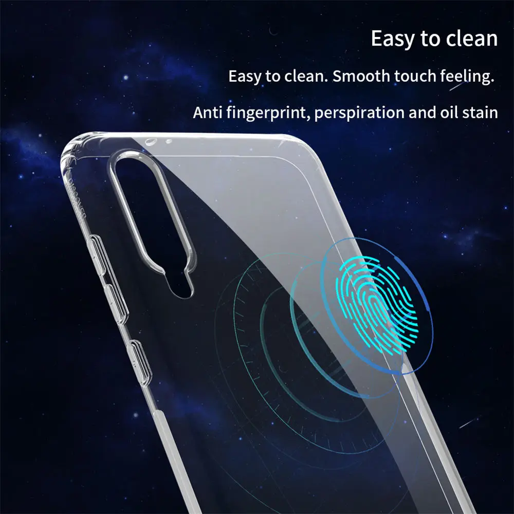 Прозрачный мягкий силиконовый чехол Nillkin из ТПУ для мобильного телефона Xiaomi Mi 9 Pro 5G, ультратонкий