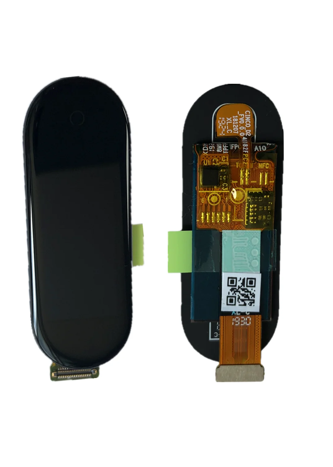 0 95 дюймовый OLED экран для Xiaomi Mi Band 4 смарт браслет ЖК дисплей Ремонт + сенсорный без