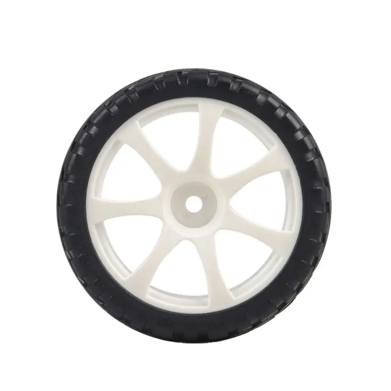 4PCS Rubber RC Racing Tires Car On Road Wheel Rim for HSP HPI Spare Parts 4