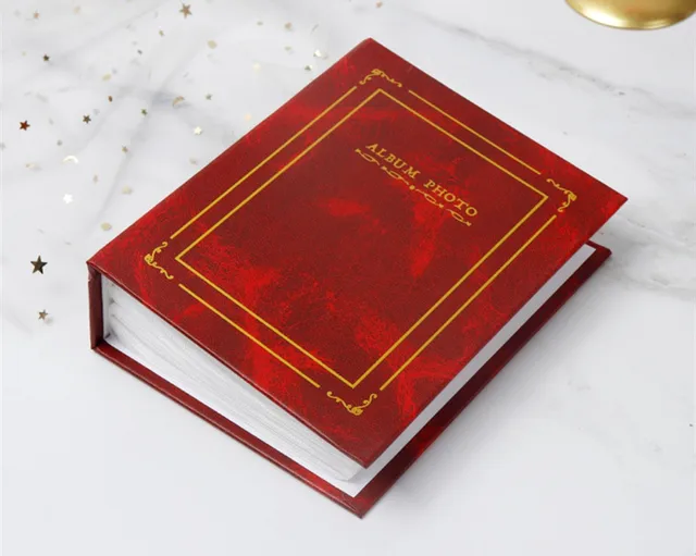 100 Slots 3D Nail Sticker Water Decal Collecting Albums Storage Holder Nail Art Display Showing Book Container Tools Red