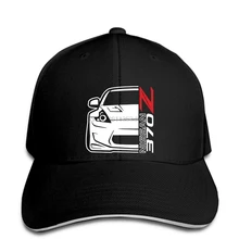 Nissan 370Z гоночный автомобиль Ультра черная бейсболка snapback шляпа пиковая