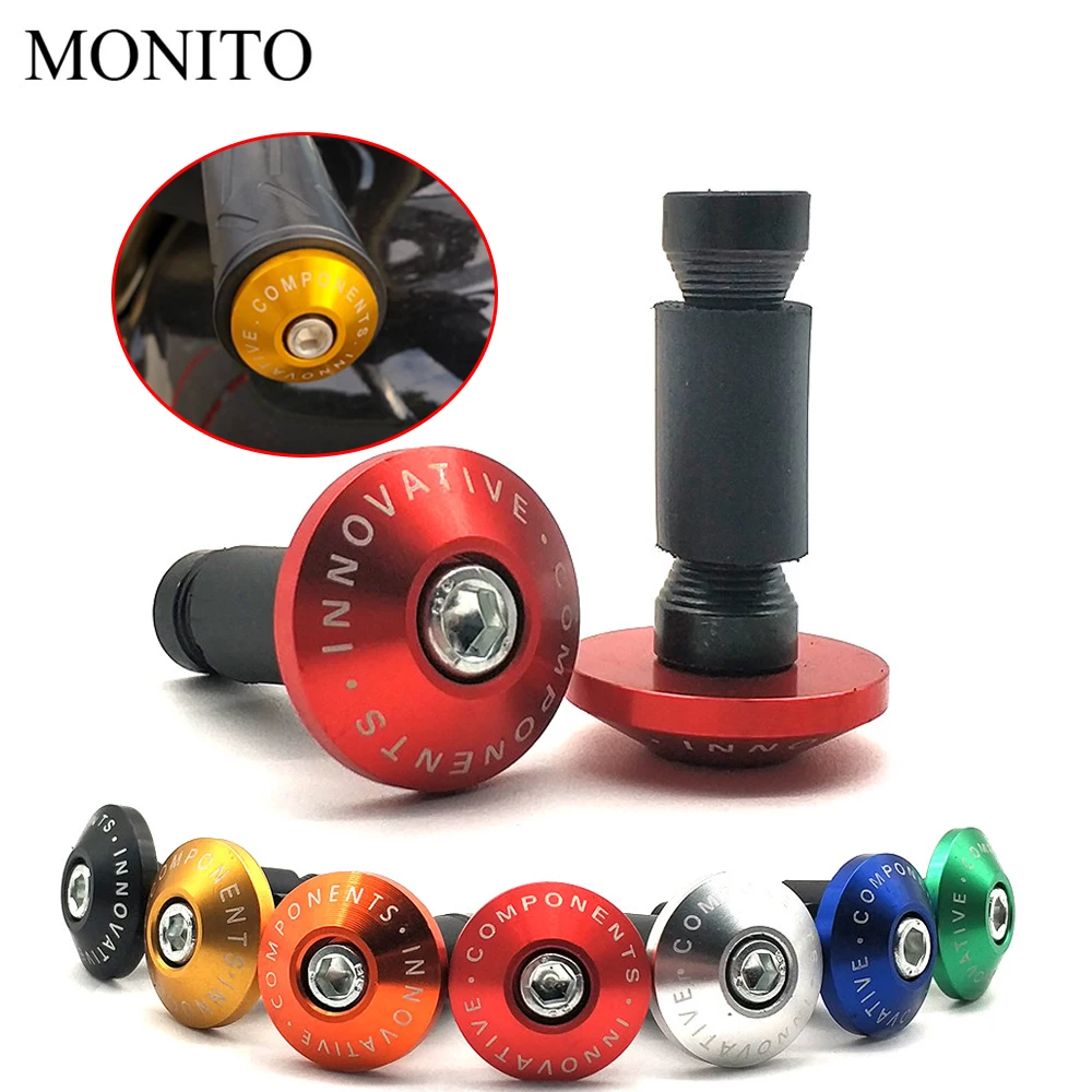 Motorcycle Handle Ends Bar Balanced Plug Slider Handlebars Cap Grips For YAMAHA FZ8 FZ6 XSR700 XSR900 XSR 900 XV950 XV 250 950