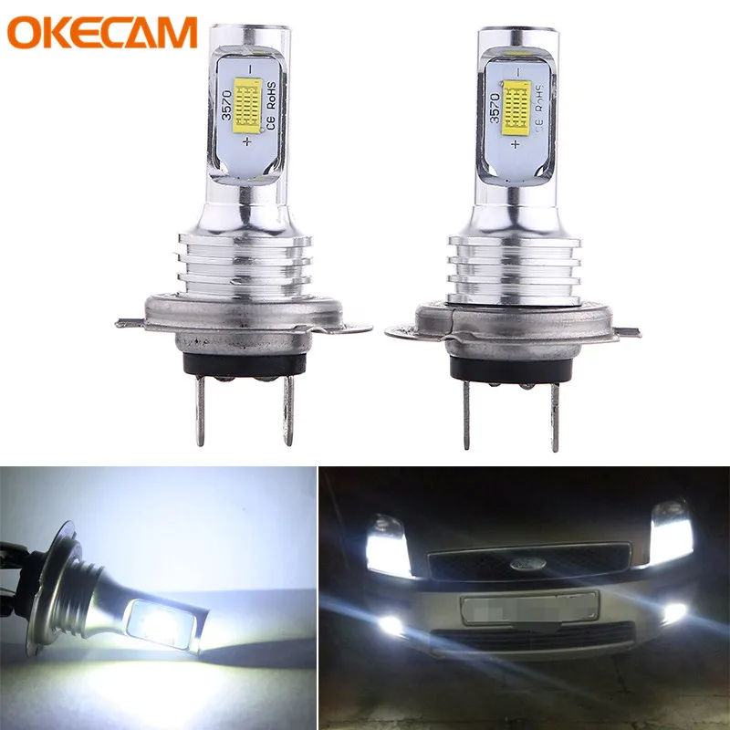 2x Canbus 6000k белый 1200lm H7 светильник фара c' ree Автомобильная авто Dip ближний свет