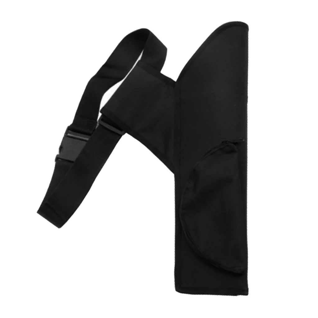 Wear Resistant Canvas Hunting Archery Quiver with Shoulder Strap for Back or Waist Use Adjustable Belt Hunting Accessories