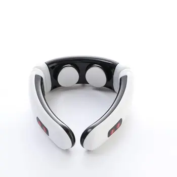 

Electric Neck Massager & Pulse Back 6 Modes Power Control Far Infrared Heating Pain Relief Tool Health Care