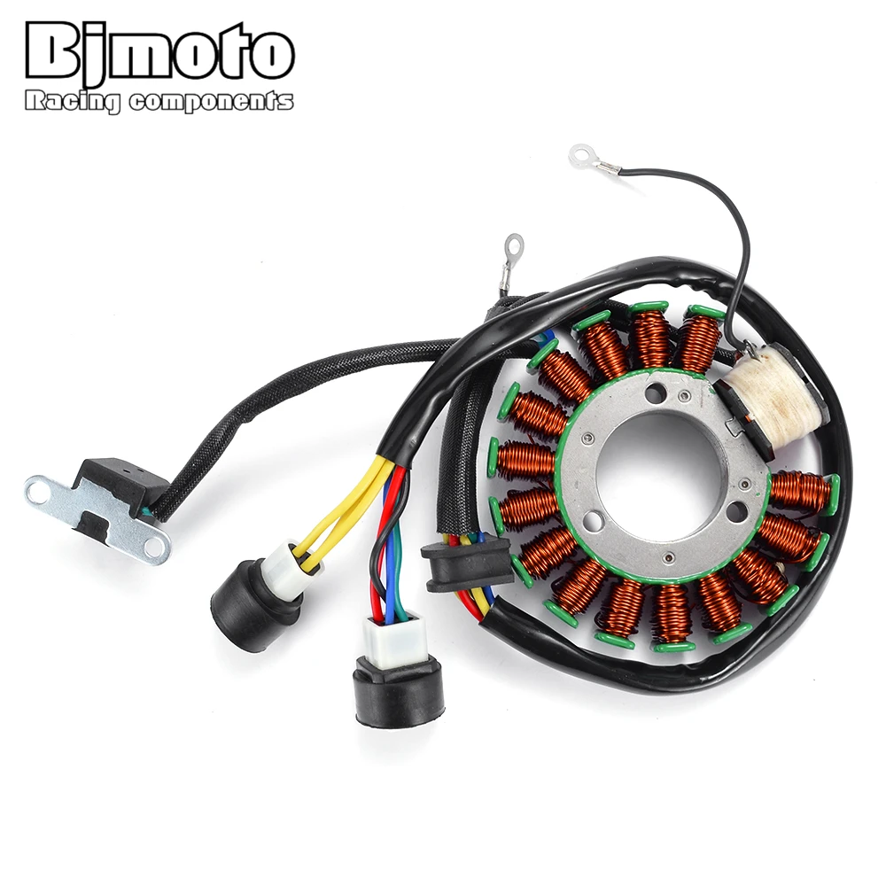 BJMOTO детали двигателя мотоцикла статор катушка для Yamaha Moto-4 YFM 250 225 Moto 4 YFM225 YFM250 двигатель генератор зажигания Магнето