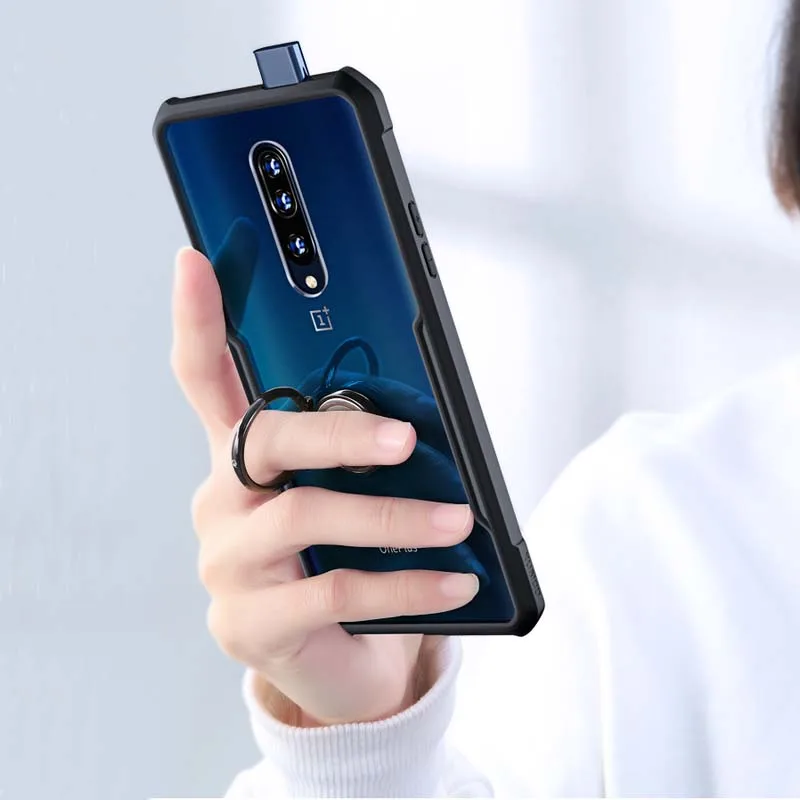 Для OnePlus 7T Pro Чехол XUNDD подушки безопасности противоударный прозрачный PC задняя крышка для OnePlus 7 Pro Чехол Coque для OnePlus 7 7T Capa