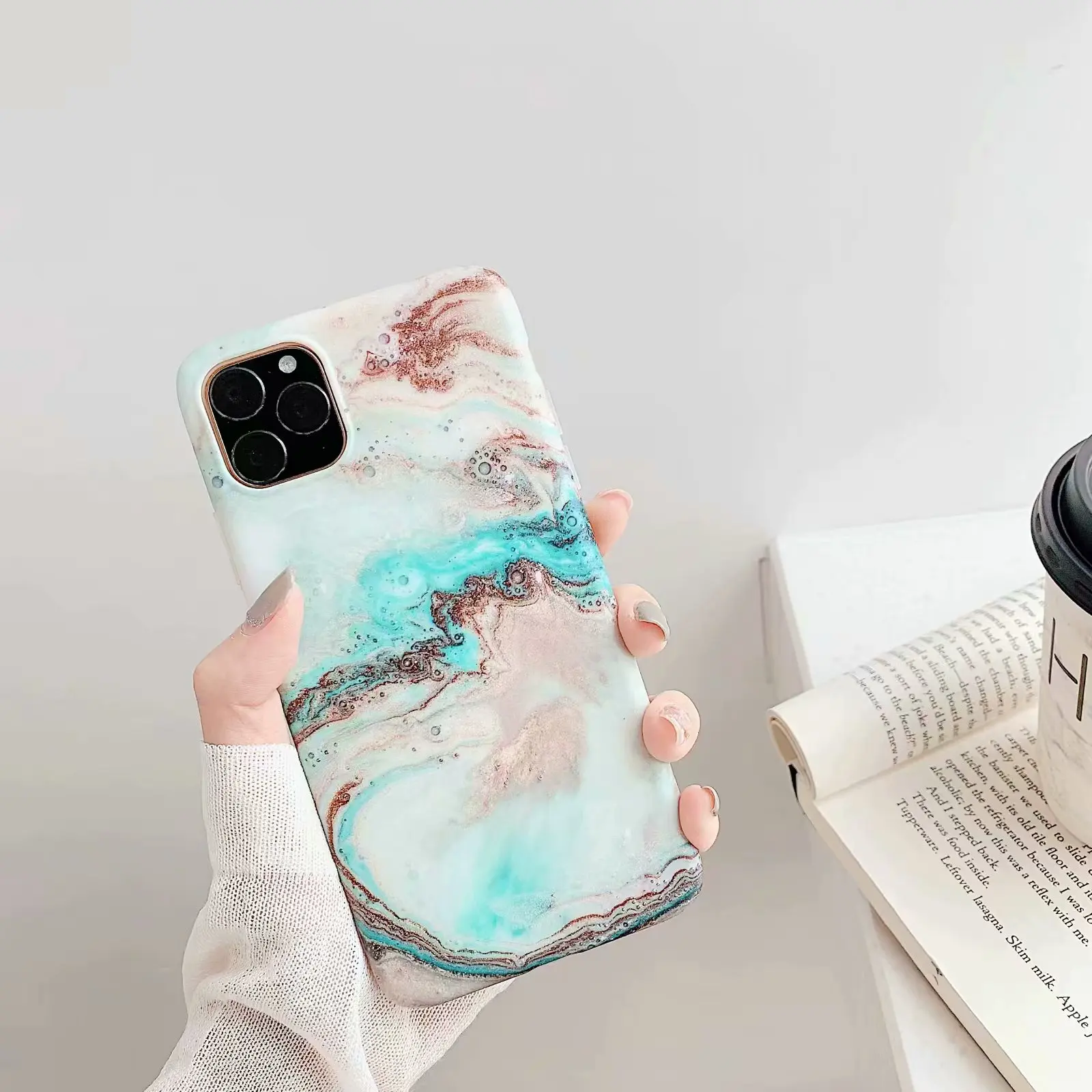Чехол для Apple iphone 11, мягкий ТПУ, высокое качество, IMD, мраморный защитный чехол bac для iphone 11 Pro Max iphone 11 11pro shell