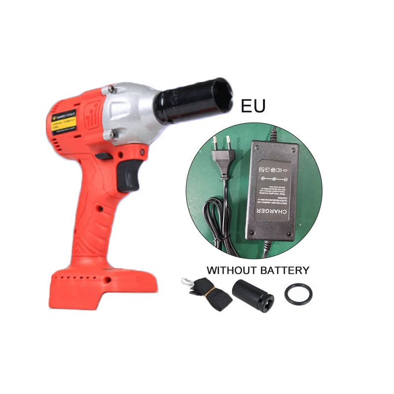 

Cordless Electric Impact Wrench Belt Kit Rechargeable Battery Brushless Socket Motor Handheld Power Wrench