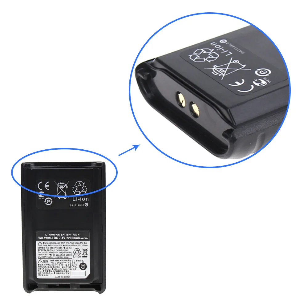 10X Замена Батарея для Vertex VX-231 FNB-V103LI FNB-V131Li VX230 VX-230 VX231L VX-231L VX234 VX-234 FNB-V103 FNB-V104