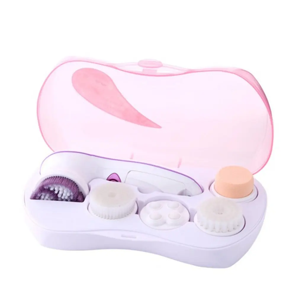 

Ultrasonic Washing Machine Silicone Cleansing Instrument Electric Washing Machine Export Black Pore Cleaner Beauty Instrument