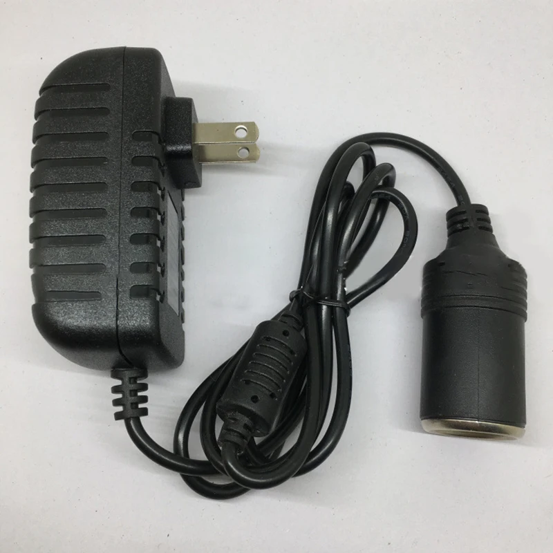 220V до 12V адаптер конвертер частей Портативный Автомобильный Прикуриватель разъем
