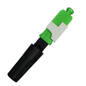 

100PCS high quality SC APC Field Assembly Optical Connector SC Embedded FTTH Fiber Fast Connector with 0.3dB