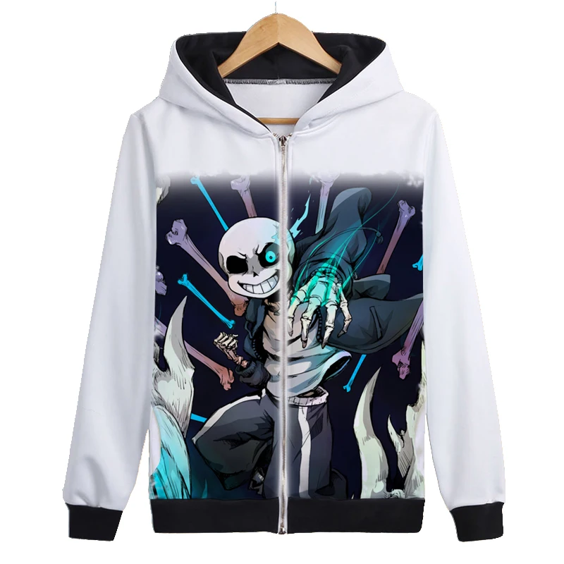 Игра Undertale Аниме Косплей Костюм с капюшоном для мужчин и женщин на каждый день карнавал Хэллоуин одежда с длинными рукавами - Цвет: as the picture