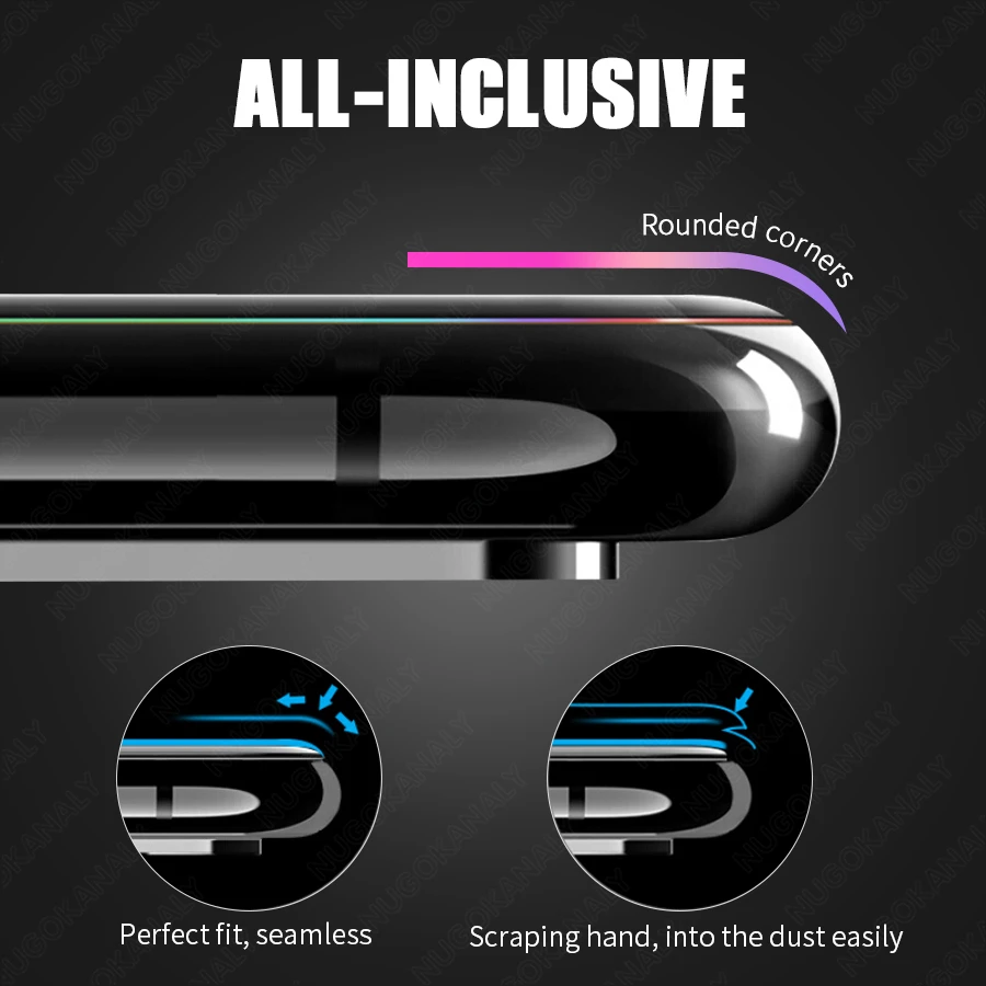 20D Full Glue Cover Tempered Glass For Samsung Galaxy A50 A10 A20 A20e A30 A40 A70 A10S A20S A30S A50S Screen Protector Film