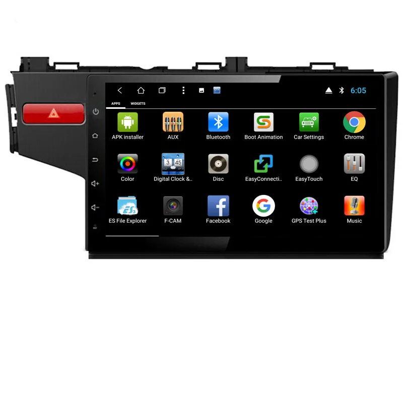 NaviTopia 1024*600 10,2 дюймов 8 core ram 2G rom 32G Android 8,1 автомобильный радиоплеер для Honda Fit-с картами