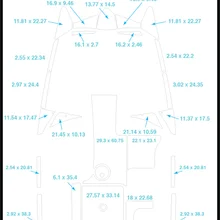 2013- Malibu 20 MXZ коврик для кокпита лодка EVA Тиковый настил 1/" 6 мм