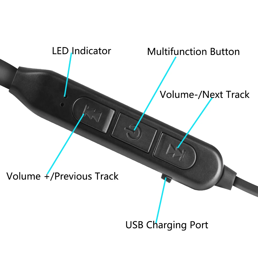 Bluetooth наушники 10Hr беспроводные наушники V5.0 с шумоподавлением спортивные наушники с микрофоном fone de ouvido для Xiaomi