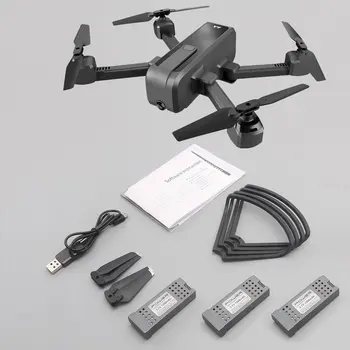 

SMRC S60W/S60H Four-axis Folding RC Drone with 1080P Camera Air Pressure Fixed Height RC Helicopter Toys for Kids Gift